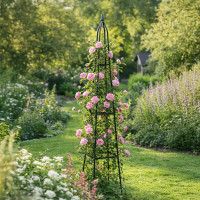 Zahradní kovová pergola LUARO 195 cm - pyramida