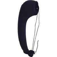 Nafukovací boční cestovní polštář na rameno - tmavě modrý