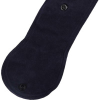 Nafukovací boční cestovní polštář na rameno - tmavě modrý