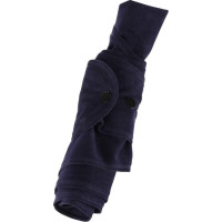 Nafukovací boční cestovní polštář na rameno - tmavě modrý