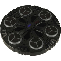 Boxerský nástěnný trenažér KX3009 s Bluetooth, LED a USB + rukavice