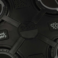 Boxerský nástěnný trenažér KX3008 s Bluetooth, LED a USB + rukavice