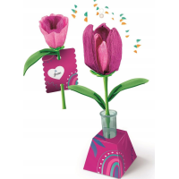 CLEMENTONI IDEA Květinová továrna: Tulipány