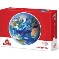 ART PUZZLE Kulaté puzzle Planeta Země 570 dílků