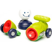 SMARTMAX Magnetická stavebnice Moje první auto 5 dílků