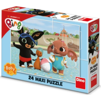 DINO Puzzle Bing u bazénu 24 dílků