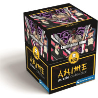 CLEMENTONI Puzzle Gaming Collection: Anime Chainsaw Man 500 dílků