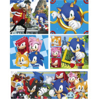 CLEMENTONI Puzzle Ježek Sonic 10v1