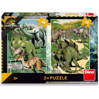 DINO Puzzle Jurský svět 24+48 dílků