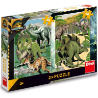 DINO Puzzle Jurský svět 24+48 dílků