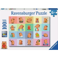 RAVENSBURGER Puzzle Kapybara XXL 100 dílků