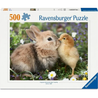 RAVENSBURGER Puzzle Králíček a kuřátko 500 dílků
