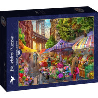 BLUEBIRD Puzzle Květinový trh v Brooklynu 500 dílků