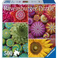 RAVENSBURGER Puzzle Mandala květiny 500 dílků