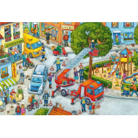 SCHMIDT Puzzle Hasiči 3x24 dílků