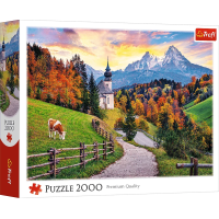 TREFL Puzzle Podzim v Bavorských Alpách 2000 dílků