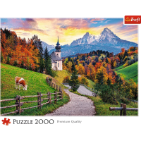 TREFL Puzzle Podzim v Bavorských Alpách 2000 dílků
