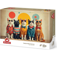 ART PUZZLE Puzzle Retro letní příprava 500 dílků
