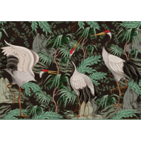 INTERDRUK Puzzle Secret Garden: Jeřábi 500 dílků