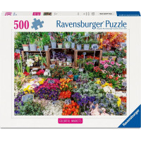 RAVENSBURGER Puzzle Francouzské tržiště 500 dílků