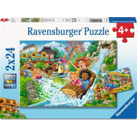 RAVENSBURGER Puzzle Zábavní park 2x24 dílků