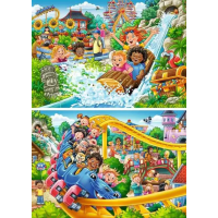 RAVENSBURGER Puzzle Zábavní park 2x24 dílků
