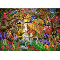 BLUEBIRD Puzzle Zlatý les 500 dílků