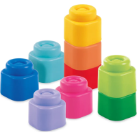 CLEMENTONI Soft Clemmy Sada 9 měkkých kostek