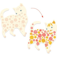 DJECO Tvoření z papíru Kočky