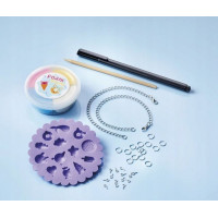 TOTUM Sada na výrobu náramků ze samotvrdnoucí modelíny