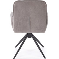 Jídelní otočná židle K574 - popelavě šedá