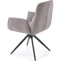 Jídelní otočná židle K574 - popelavě šedá