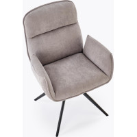 Jídelní otočná židle K574 - popelavě šedá