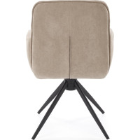 Jídelní otočná židle K574 - tmavě béžová