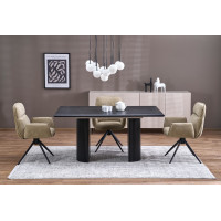 Jídelní otočná židle K574 - tmavě béžová