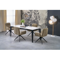 Jídelní otočná židle K574 - tmavě béžová