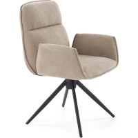 Jídelní otočná židle K574 - tmavě béžová