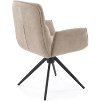 Jídelní otočná židle K574 - tmavě béžová