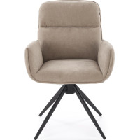 Jídelní otočná židle K574 - tmavě béžová