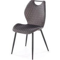 Jídelní židle K-569 - popelavě šedá