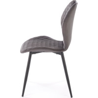 Jídelní židle K-569 - popelavě šedá