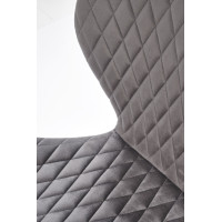 Jídelní židle K-569 - popelavě šedá