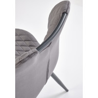 Jídelní židle K-569 - popelavě šedá