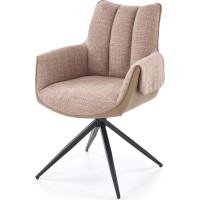 Jídelní otočná židle K579 - hnědá