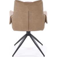 Jídelní otočná židle K579 - hnědá