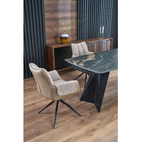 Jídelní otočná židle K579 - hnědá