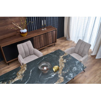 Jídelní otočná židle K579 - hnědá