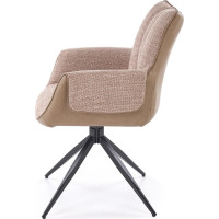 Jídelní otočná židle K579 - hnědá