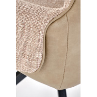 Jídelní otočná židle K579 - hnědá