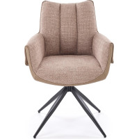 Jídelní otočná židle K579 - hnědá